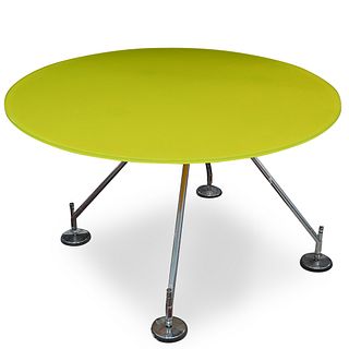 Norman Foster x Nomos Tecno Green Glass Table