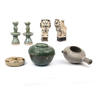 (7pc) EARLY CHINESE CERAMICS