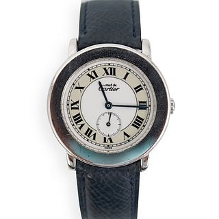 Cartier Must De Sterling Silver Watch
