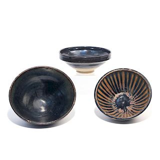 (3pc) CHINESE SONG-STYLE BOWLS