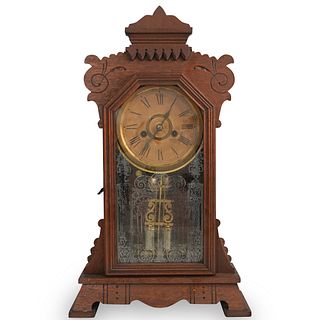 Ansonia Wood Mantel ClockÂ