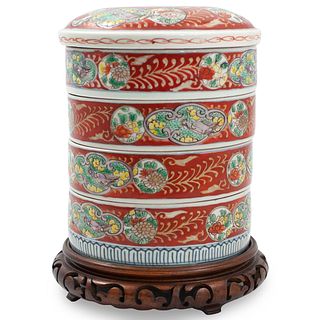 Chinese Porcelain Stacking Bowls