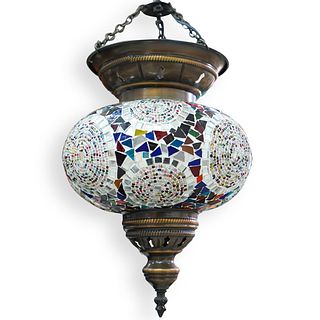Turkish Mosaic Glass Lamp
