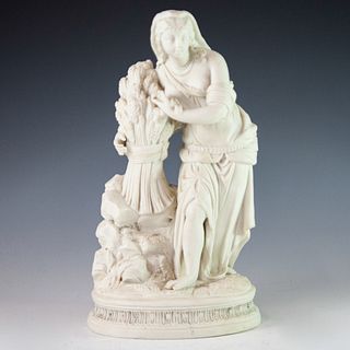 Antique Parian Ware Figurine