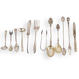 (12 Pc) Continental Sterling Flatware