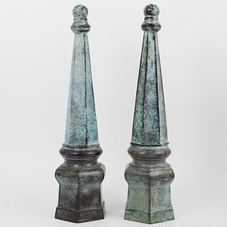 Pair of Iron Pillars