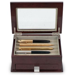 (7 Pc) Collectible Pens with Display Box