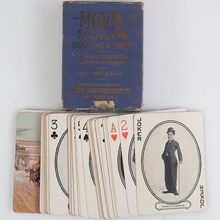 1916 Movie Souvenir Playing Card Deck
