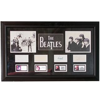 Framed Memorabilia of The Beatles