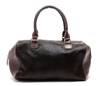 Gigi New York Haircalf & Leather Handbag