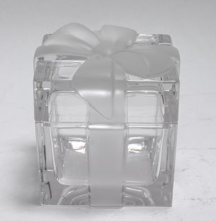 Tiffany & Co. Crystal "Present" Jewelry Box