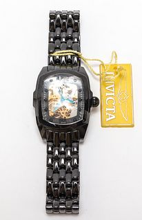 Invicta "Lupah" #1126 Black Ceramic Watch