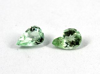 2.50 cttw. Pear-Shaped Brazilianite Stones
