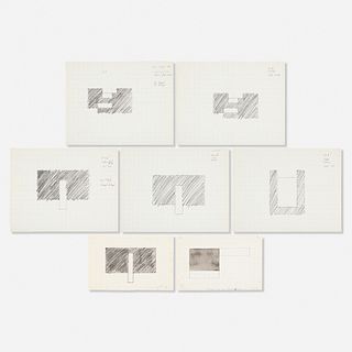 Michael Heizer, Untitled (seven works)