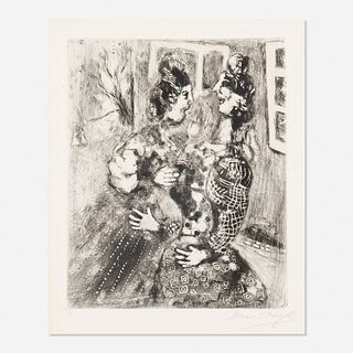 Marc Chagall, Les Femmes et le Secret from Les Fables de la Fontaine