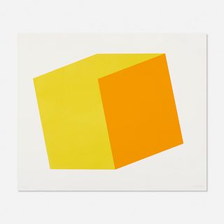 Ellsworth Kelly, Yellow Orange from the Series of Ten Lithographs