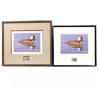 (8pc) FEDERAL DUCK STAMP PRINTS (1959-1979)