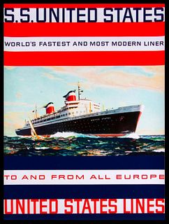 SS United States Lines 1950/60's.