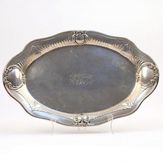 STERLING SILVER SERVING TRAY
