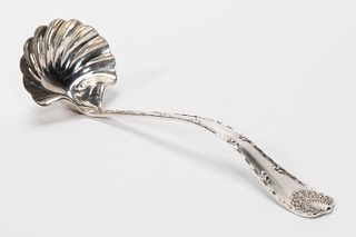 TIFFANY & CO. "WAVE EDGE" STERLING PUNCH LADLE