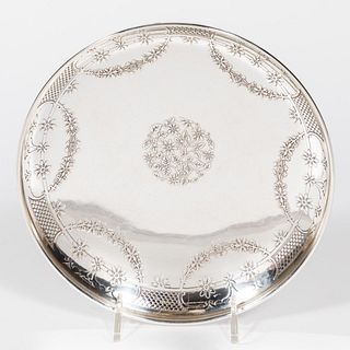 TIFFANY & CO. STERLING SILVER FOOTED COMPOTE