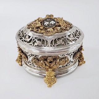 19TH C., FRENCH RENAISSANCE REVIVAL JEWELRY BOX