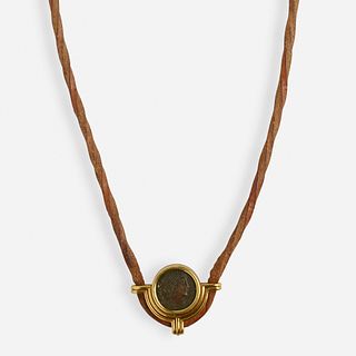 Bulgari, 'Monete' gold coin necklace