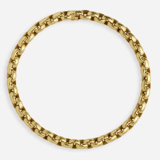 Paloma Picasso, Tiffany & Co., Hammered gold necklace