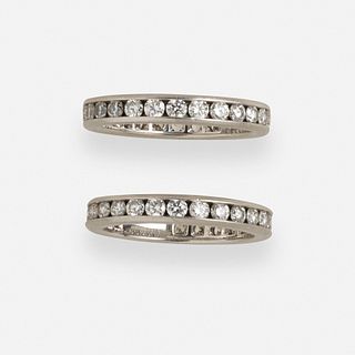 Tiffany & Co., Pair of diamond eternity bands