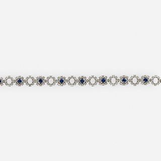 Tiffany & Co., Sapphire and diamond bracelet