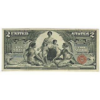 Fr. 247 $2 1896 Silver Certificate