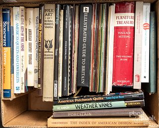 Reference books, magazines, auction catalogs