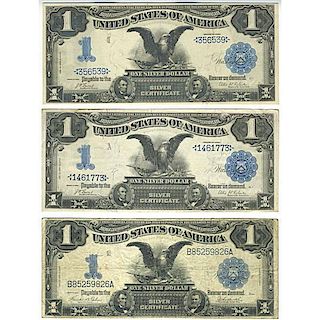 1899 $1.00 SILVER CERTIFICATES