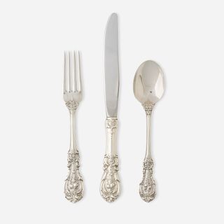 Reed & Barton, Francis I flatware service with canteen
