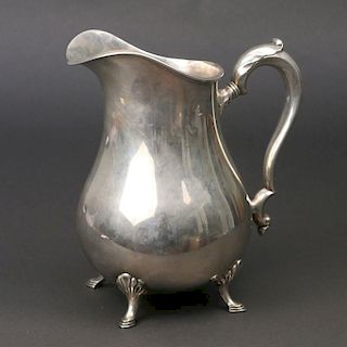 STERLING SILVER WATER PITCHER