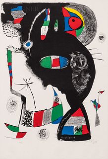 Joan Miró (Spanish, 1893-1983)      42, Rue Blomet