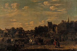 Attributed to Alexander van Bredael (Flemish, 1663-1722)      Landscape