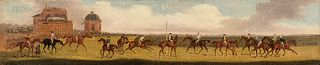 Clifton Tomson (British, 1775-1828)      Doncaster, Great St. Leger Stakes, 1816