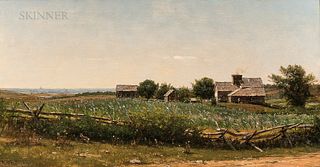 Worthington Whittredge (American, 1820-1910)      View on the Sakonnet