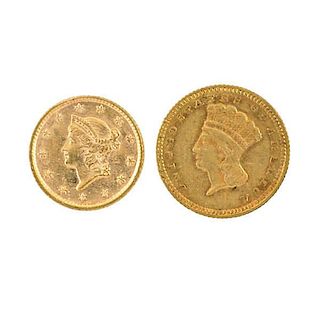 U.S. GOLD COINS OR MEDALS