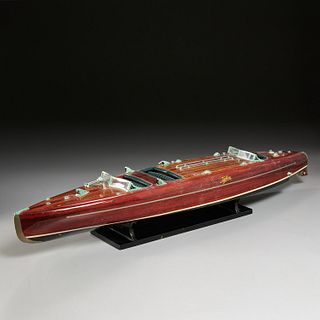 Scale model 1934 Edsel Ford "Typhoon" speedboat