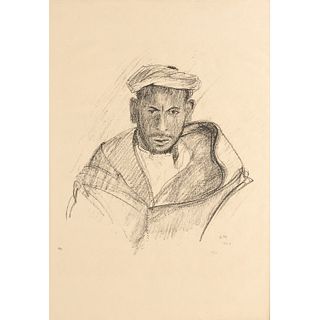 Edvard Munch (attrib.), lithograph, 1928