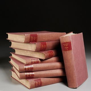 (8) Bound vols Cahiers d'Art 1926-1933