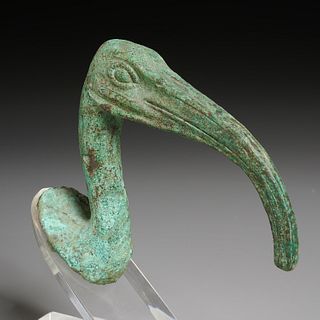 Ancient Egyptian bronze Ibis, ex-Mathias Komor
