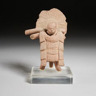 Pre-Columbian standing warrior, ex-Mathias Komor