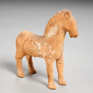 Parthian terracotta horse, ex-Mathias Komor
