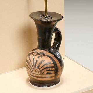 Ancient Greek miniature pottery jug, ex-museum