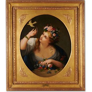 Jean Baptiste Greuze (manner), oil on canvas