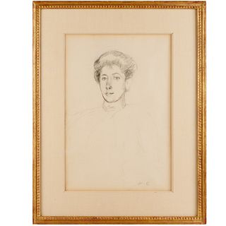 Mary Cassatt (attrib.), drawing