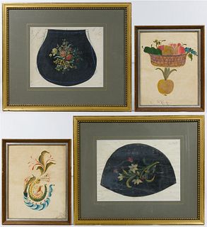 Framed Embroidery Design Assortment